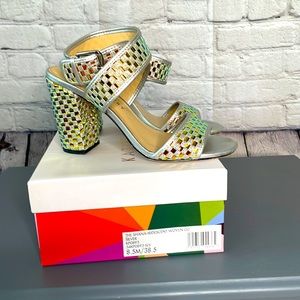 Katy Perry ankle strap heels